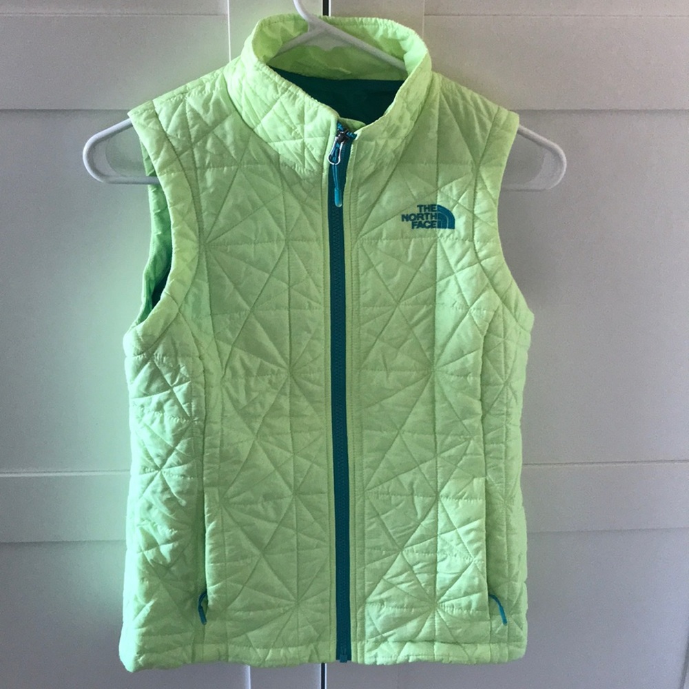 North Face Quilted vest 💚